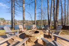 Waking Up Norman Lakefront Getaway Fire Pit Lake Views